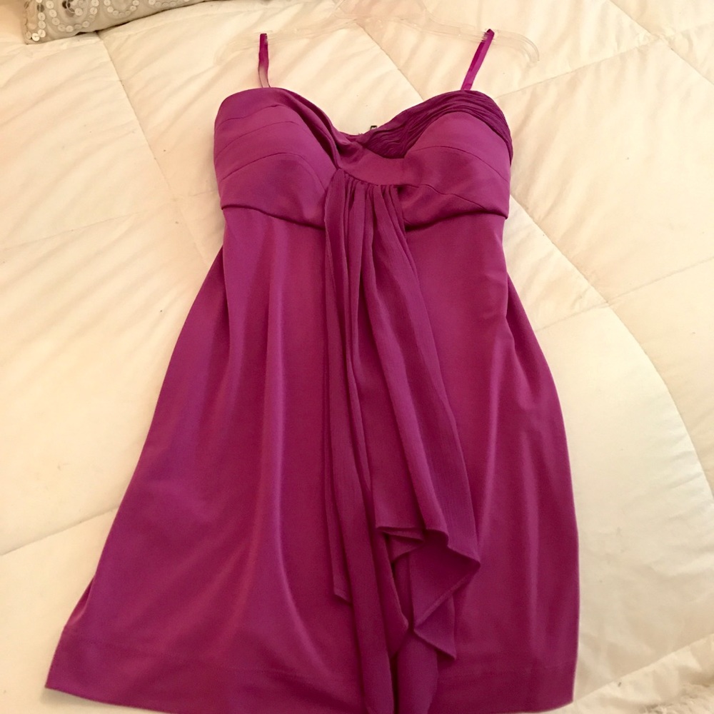 BCBGeneration Violet Tiered Dress Size 4